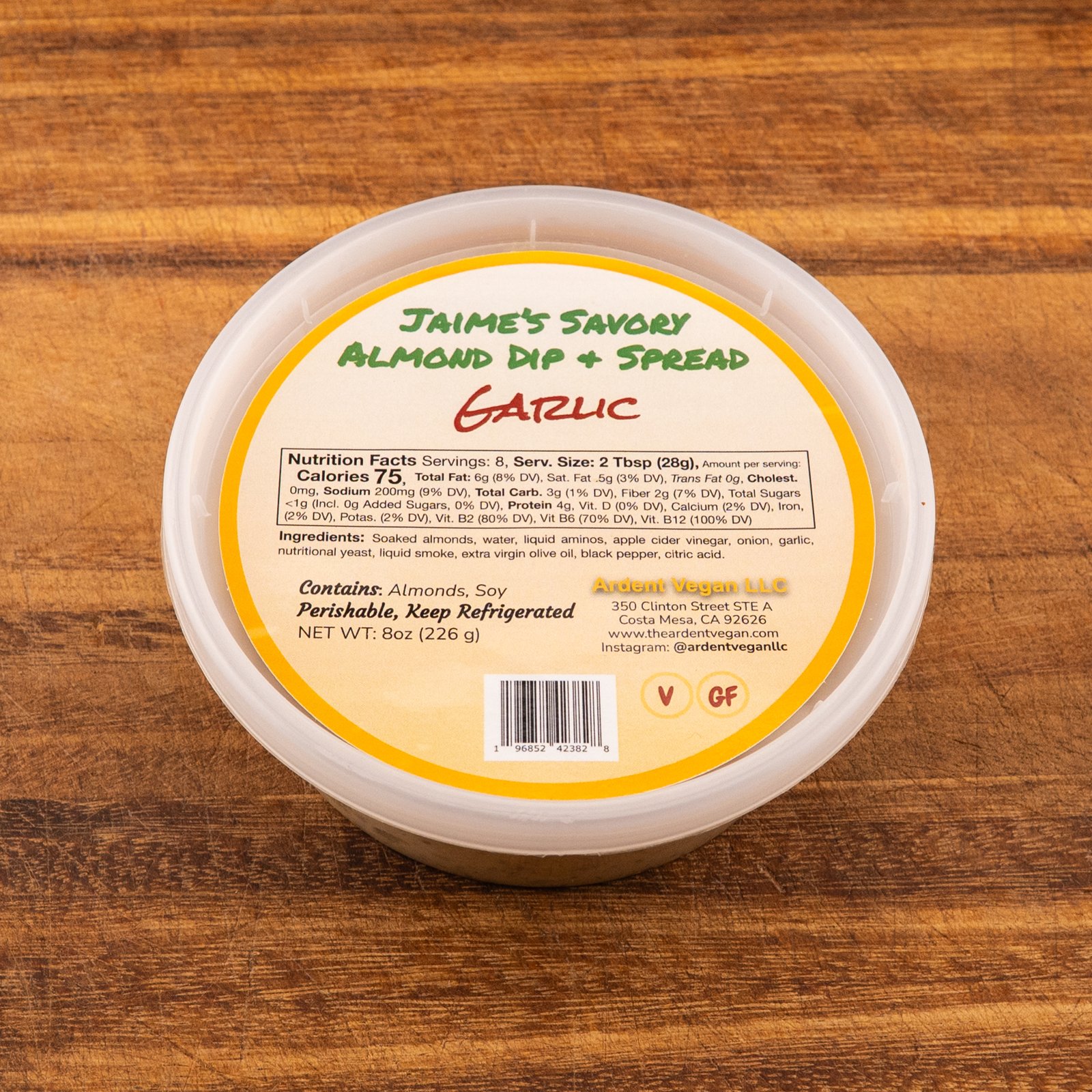ALMOND DIP N’ SPREAD GARLIC FLAVOR